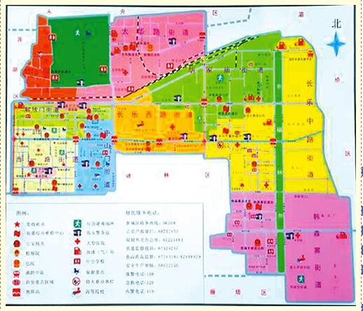 西安新城区推出全省首张"平安地图"图片